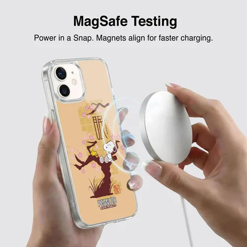 Miniatura 206 de Carcasa de gel para iPhone 7 Plus/iPhone 8 Plus, diseño de Snoopy Oriental de Peanuts, Badges