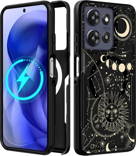 Miniatura 113 de Funda para Moto G 5G 2024 – Compatible con MagSafe para mujeres y niñas, bonita funda protectora magnética para teléfono, diseño femenino Kawaii
