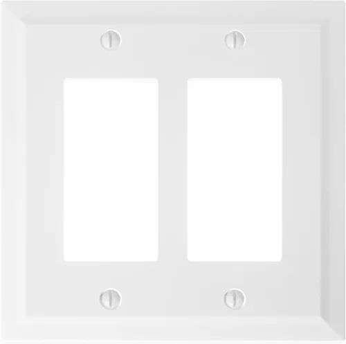 Miniatura 13 de Questech Cubiertas de tomacorrientes, placas de pared dúplex individuales, placas de interruptor de 1 banda, tamaño estándar, cubiertas de toma