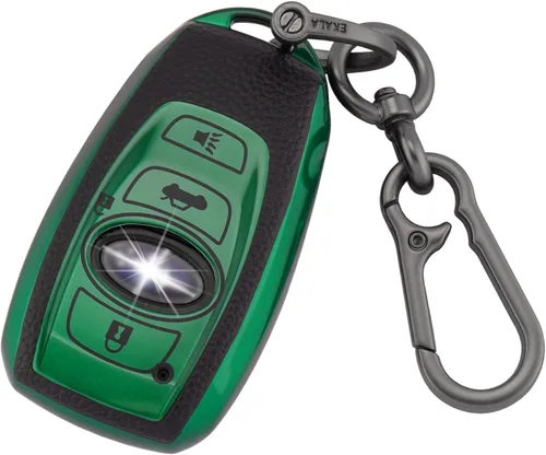 Miniatura 7 de EKALA Funda para llavero Subaru con llavero compatible con Crosstrek/Forester/Outback 2024 para Subaru Impreza WRX STI BRZ Crosstrek Ascent Legacy 4