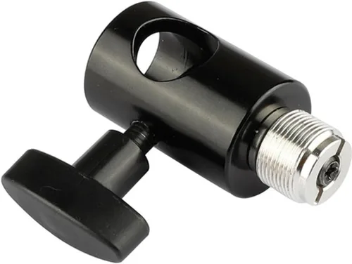 Miniatura 2 de CAMVATE Conector de montaje de soporte de luz con tornillo macho de 5/8 "-27 para soporte de micrófono - 1939
