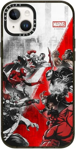 Miniatura 211 de CASETiFY Funda Impact para iPhone 17 Pro Max [Colaboración Marvel/Delgada/Magsafe / Protección contra caídas de grado militar 4X de 8.2 pies]
