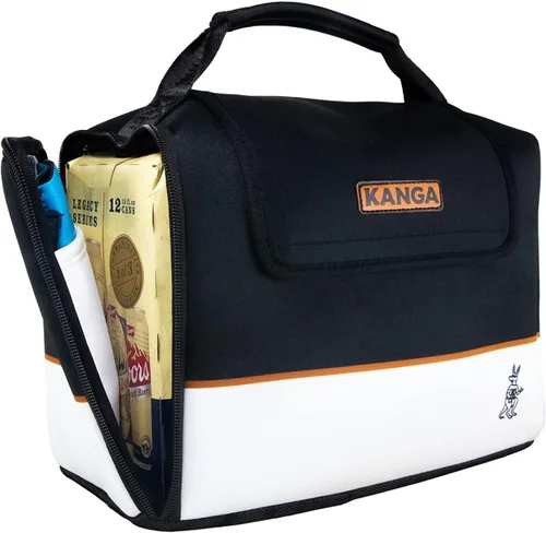 Miniatura 21 de Kanga Kanga Kase Mate - Bolsa térmica aislada - Bolsa térmica suave - Enfriador de bebidas para latas de cerveza y seltzer - Aislamiento y Woody