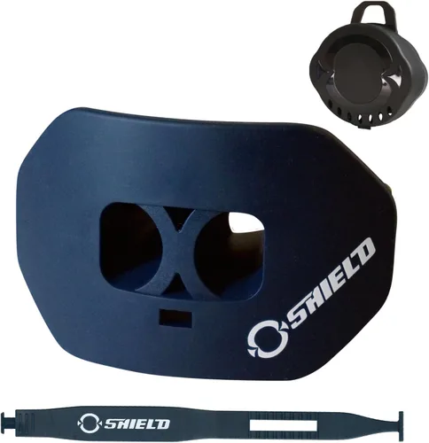 Miniatura 16 de O Shield Protector bucal Core Football con correa desmontable, protector de labios apto para fútbol americano, 7 contra 7, bandera de fútbol