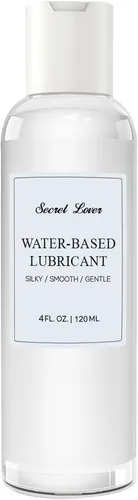 Secret Lover Lubricante personal a base de agua, lubricante portátil suave y sedoso de larga duración para mujeres, hombres y parejas, ingredientes