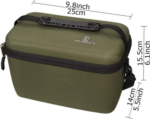 Miniatura 5 de Tourmate Anker PowerCore Reserve 192Wh Power Bank 60,000mAh LiFePO4 Cargador portátil de 60 W de energía portátil, solo funda (verde militar)