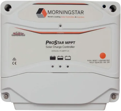 Miniatura 8 de Morningstar Prostar 30A PWM Controlador de carga solar con medidor (PS-30M) - Regulador de panel solar, soporta baterías de litio LA/12V/24V