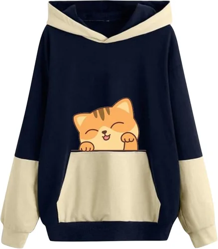 Women Shirts 2022 Autumn Casual Round-neck Long Sleeve Adorable Flower Printed 14 Zipper Relaxed Fit Tops