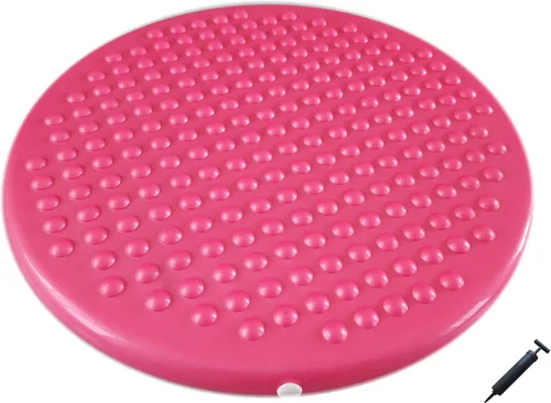 Miniatura 8 de AppleRound Jr. Cojín inflable para asiento con bomba, 12.2 in de diámetro, asiento sensorial para niños
