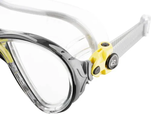 Miniatura 3 de Cressi Máscara de buceo de alta gama para adultos, fabricada en silicona de cristal revolucionario, cristal evolutivo de ojos grandes: fabricado