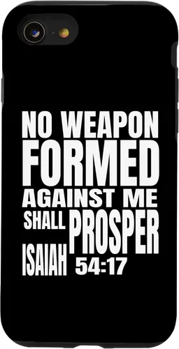 Miniatura 17 de iPhone 13 Pro No hay arma formada contra mí prosperará Isaías 54:17