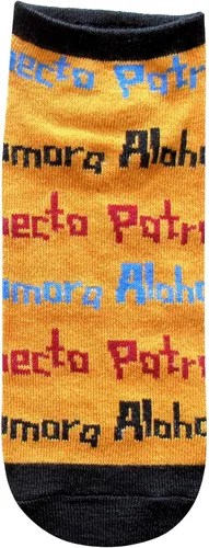 Miniatura 5 de Hyp Harry Potter Hedwig Muggle Spells JuniorsMujeres Paquete de 5 Calcetines de tobillo Talla 4-10