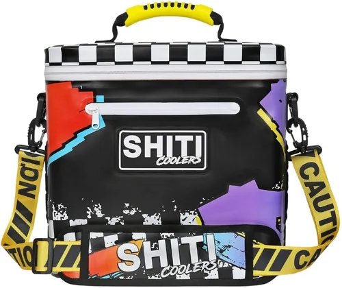 Miniatura 28 de SHITI Hieleras Enfriador para Camping, Viajes, Playa, Lonchera Suave para Alimentos, Bebidas y Hielo, Portátil, Impermeable, Bolsa Aislada de 24 El