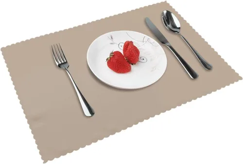 Miniatura 10 de Rectangular Placemats Set of 4, Heat Resistant Arizona Flag Printed Kitchen Dining Table Mats