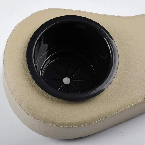 Miniatura 4 de Un par de reposabrazos de asiento trasero con portavasos de repuesto universal para EZGO, para Club Car, para Yamaha y otros modelos de carrito