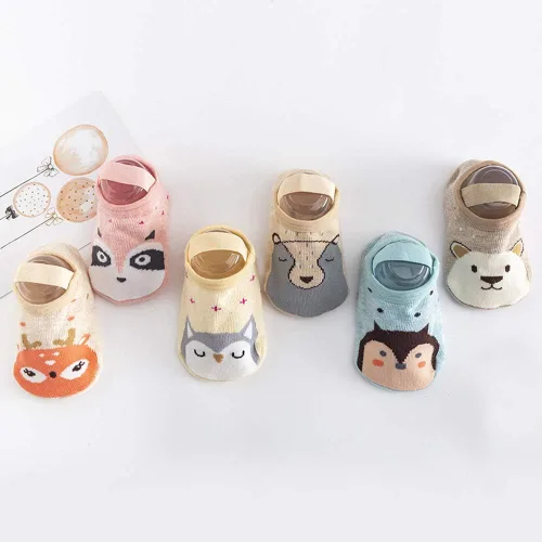 Miniatura 2 de Calcetines antideslizantes para bebés y niñas de 0 a 36 meses, 6 pares