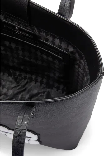Miniatura 3 de Karl Lagerfeld Paris Adele Tote BlackBlack Sherpa Talla única NegroNegro Sherpa talla única