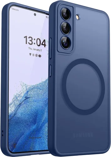 Miniatura 81 de CANSHN Funda diseñada para Samsung Galaxy A16-5G [protección completa de la cámara] [compatible con Magsafe] funda protectora trasera translúcida