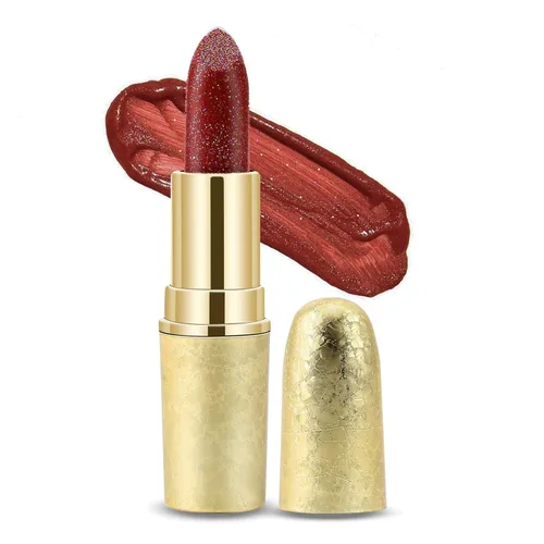 Miniatura 16 de Boobeen Bálsamo labial hidratante con purpurina para labios brillante, color de labios antiadherente, fórmula altamente pigmentada que da acabado