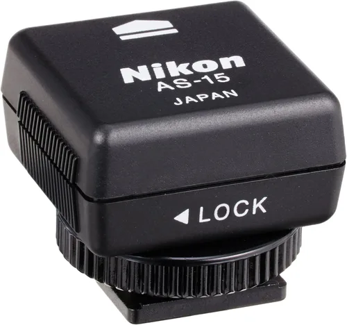 Miniatura 2 de Nikon Adaptador de terminal de sincronización AS-15 Zapata caliente a PC AS15
