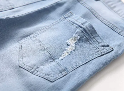 Miniatura 6 de Pantalón de jean elastizado ajustado moderno para hombre