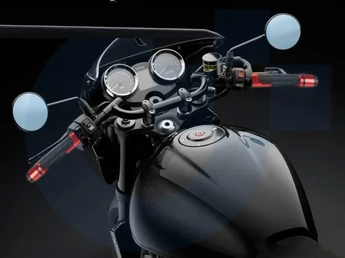 Miniatura 2 de Empuñaduras para Yama & ha FZ6 FZ6R FZ6S FZ6N Fazer FZ 6 R S N 7/8 pulgadas 0.866 in mango de motocicleta agarre agarre mano apretones extremos
