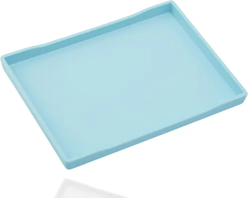 Miniatura 28 de Mini bandeja negra pequeña (8 x 4 pulgadas) para encimera de cocina, baño para artículos de tocador, accesorio de café, bar, condimentos
