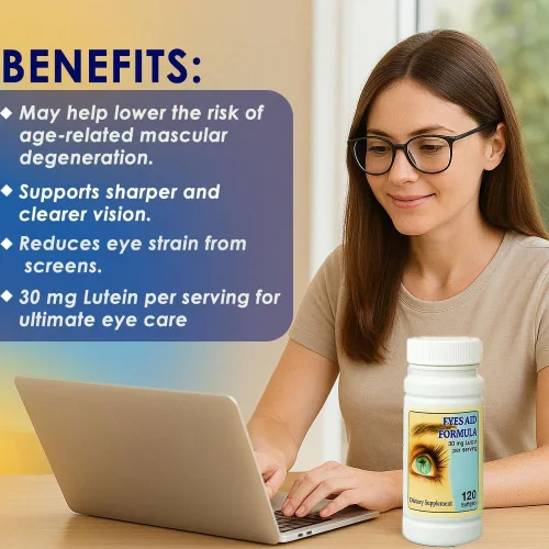 Miniatura 2 de Nu-Health Eye Aid Formula – 120 cápsulas blandas Fórmula de salud ocular con vitaminas para los ojos