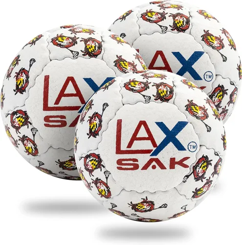 Miniatura 31 de Pelotas de práctica suaves Lax Sak para Lacrosse, paquetes de 1, 2, 3, 6, 12, 24, 36, 60 y 120 - mismo peso y tamaño que las pelotas de Lacrosse