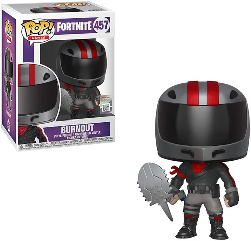 Funko Pop! Juegos: Fortnite - Burnout, Multicolor