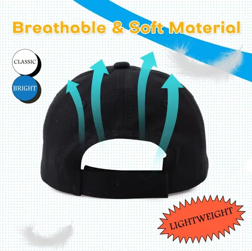Miniatura 91 de Peecabe Gorra de béisbol para niños pequeños, unisex, de algodón, ajustable, para bebés, niños, gorra de béisbol para niñas de 1 a 5 años