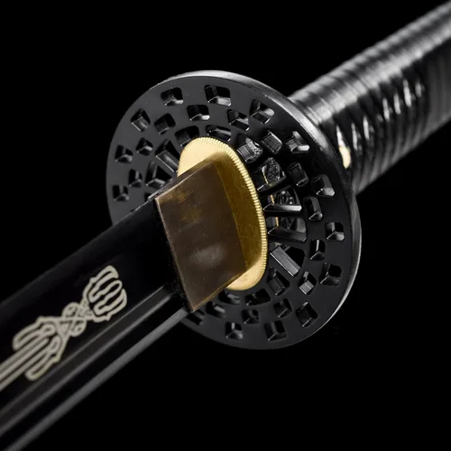 Miniatura 3 de Espada samurái Espadas katanas tradicionales forjadas a mano auténticos samuráis japoneses Colección Katanas de acero de alto carbono Sharp Full