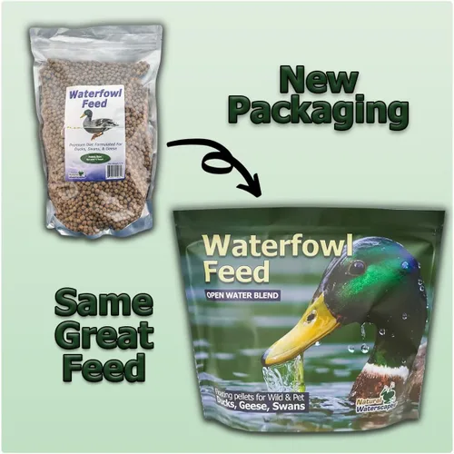 Miniatura 2 de Natural Waterscapes Alimento flotante para aves acuáticas (5 libras) para patos salvajes, patos de mascotas, gansos, cisnes