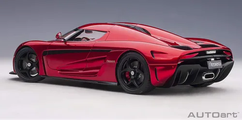 Miniatura 2 de Koenigsegg Regera Candy Red modelo 1/18 de AUTOART 79026