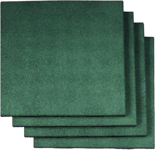 Miniatura 2 de RevTime Azulejos de goma entrelazados fáciles de hacer tú mismo para exteriores, 20 x 20 x 1 pulgada de grosor para uso en el patio de juegos, suelo