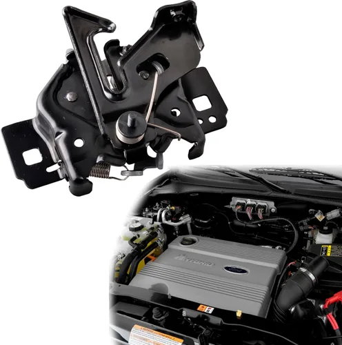 Miniatura 13 de Ensamblaje del pestillo del capó delantero izquierdo compatible con Ford Fusion 2013-2020 de 4 puertas, sustituye a DS7Z16701A DS7Z16701B