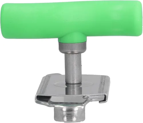 Miniatura 7 de Abrelatas de acero inoxidable, abridor de botellas manual portátil, abridor de latas de alta resistencia con mango ergonómico para cocina, Verde