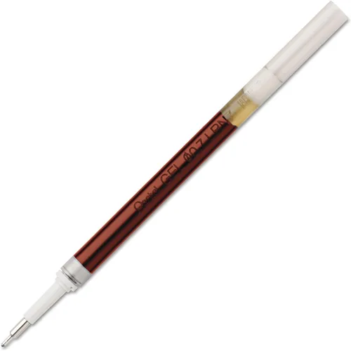 Miniatura 8 de Pentel Tinta de repuesto para bolígrafo de gel líquido EnerGel, 0.028 in, punta de aguja, tinta negra, 1 paquete (LRN7-A) (paquete de 2)