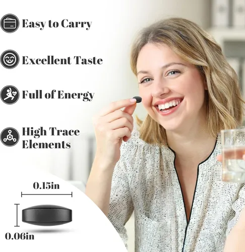Miniatura 8 de Shilajit Tablets 1000 MG, 100% orgánico del Himalaya, suplemento Shilajit rico en ácido fúlvico y minerales traza para hombres y mujeres, energía