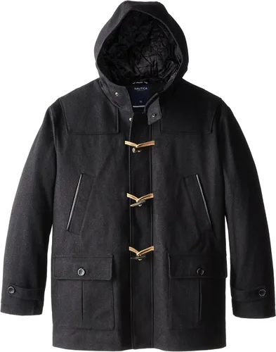 Miniatura 23 de Nautica Men's Wool Blend Peacoat – Double-Breasted Winter Coat, Regular, Big & Tall Sizes