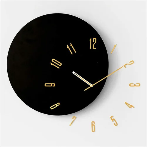 TOMYEUS Relojes de pared para sala de estar, reloj de decoración para colgar en la pared, reloj de pared moderno, reloj minimalista, reloj de pared