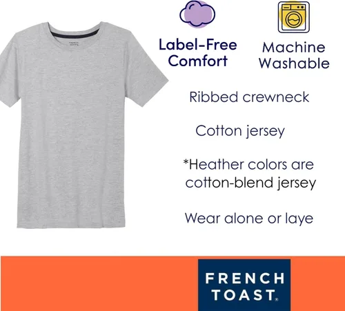 Miniatura 2 de French Toast Camiseta de manga corta con cuello redondo para niño