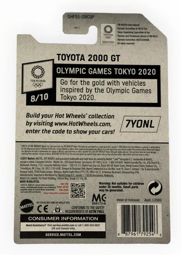 Miniatura 2 de Hot Wheels Toyota 2000 GT - Blanco 184/250