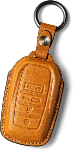 Miniatura 9 de para Toyota Funda para llavero de cuero, estuche para llaves de coche, compatible con Grand Highlander Camry Crown signia Highlander Venza Land
