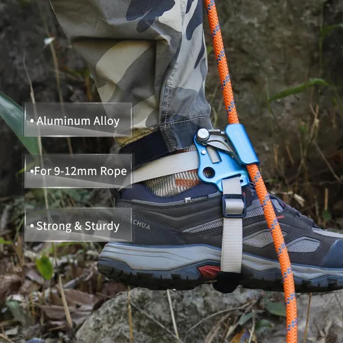 Miniatura 3 de NewDoar - Bloqueador de pie elevado para escalada en roca y montañismo, dispositivo de escalada
