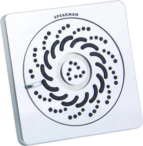 Miniatura 9 de Speakman S-5001-MB-E2 Kubos Exhilaration - Cabezal de ducha fijo de alta presión, 2 GPM, color negro mate