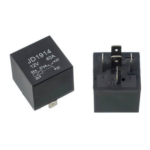 JD1914 Relé 12V 40A 5 Pin Car Relay 584416 586147 586224 para Johnson Evinrude OMC Outboard Marine Corp (paquete de 2 piezas)