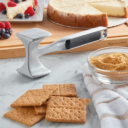 Miniatura 6 de KitchenAid Ablandador de carne gourmet de múltiples caras para golpear carnes, nueces, mariscos, etc., agujero para colgar para un fácil