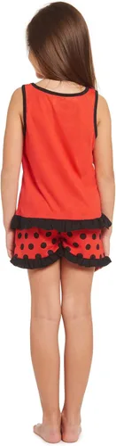 Miniatura 4 de Miraculous Rena Rouge Ladybug - Camiseta de pijama y pantalones cortos para niñas pequeñas a grandes