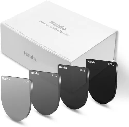Miniatura 14 de Haida Lente trasera Filtro ND Multicoated Vidrio Óptico Resistente al Agua y al Aceite Nano Recubrimiento (Lente Trasera 3 Kit de Filtro ND)